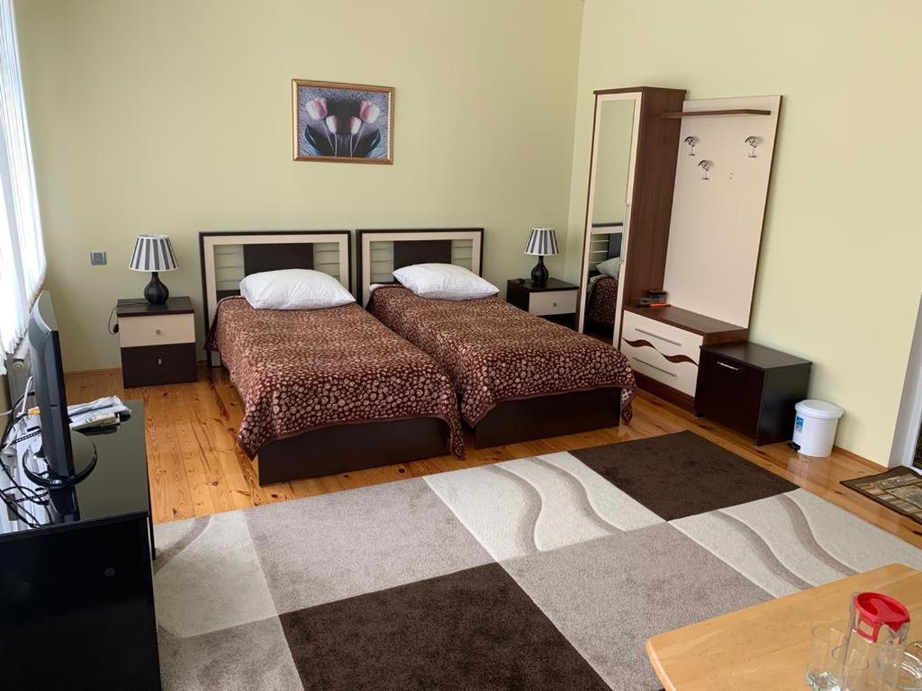 Sheki Avtovagzal Motel エクステリア 写真